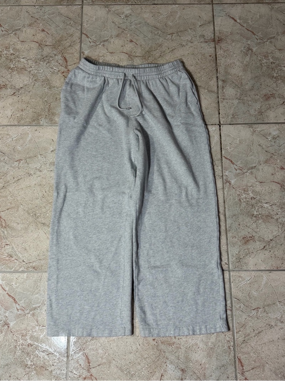 Old Navy Gray Wide Leg Sweatpants